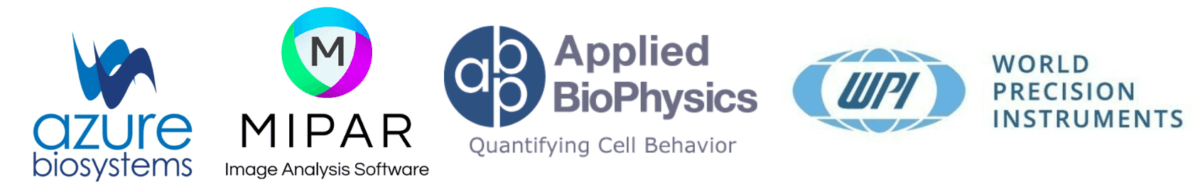 TotalLab OEM partners Azure Biosystems, MIPAR, Applied BioPhysics and World Precision Instruments