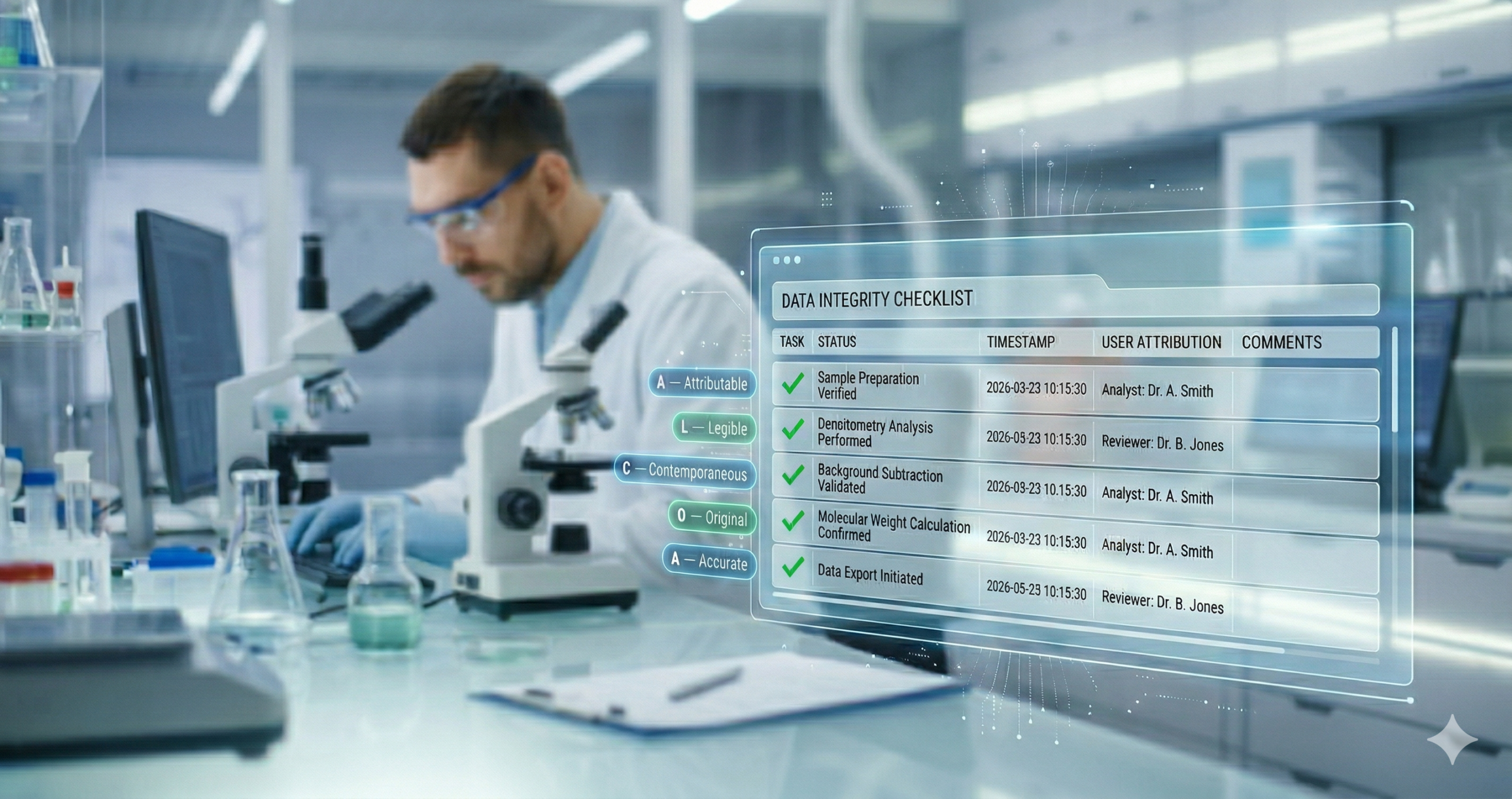 ALCOA and ALCOA+ principles - pharmaceutical data integrity compliance