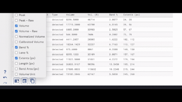 Export colony count data to Excel CSV